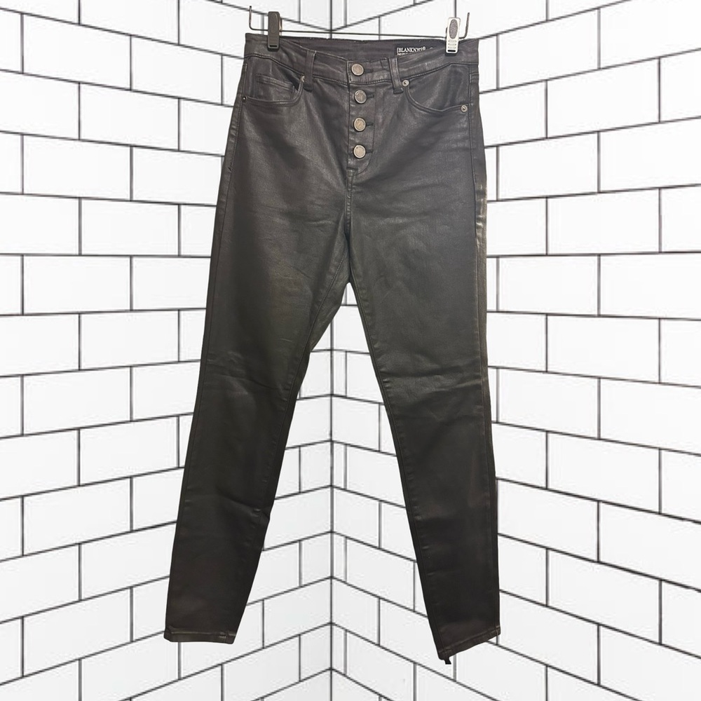 Blank NYC Black High Rise Skinny Jeans The Great Jones Women's Size 27"